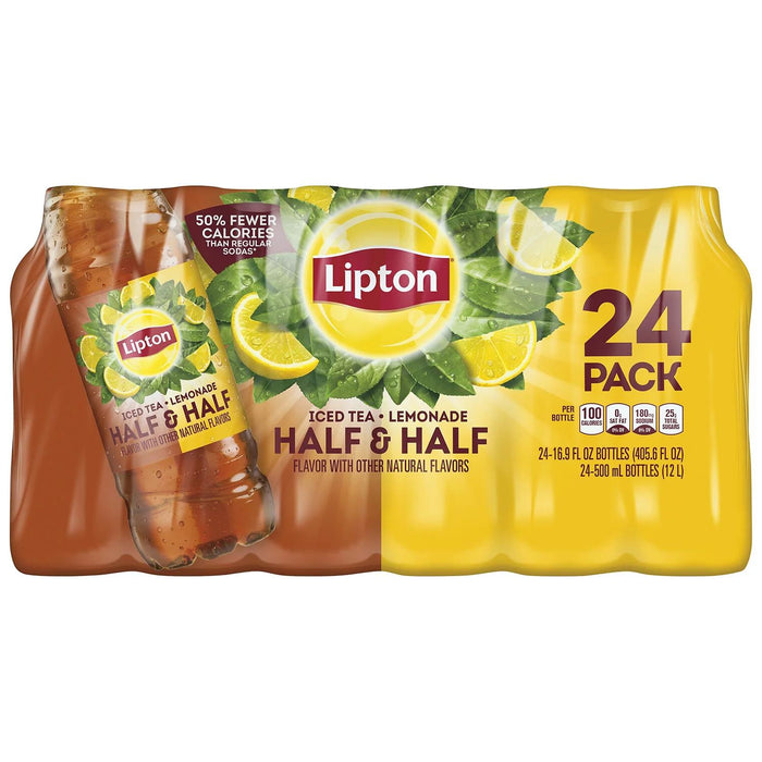Lipton Half and Half Iced Tea and Lemonade (16.9 oz., 24 pk.)