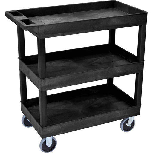 Luxor 3 Shelf Heavy-duty Cart - Home Deliveries