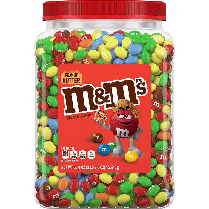 M&M'S Peanut Butter Chocolate Candies - Family Size - Shop Candy