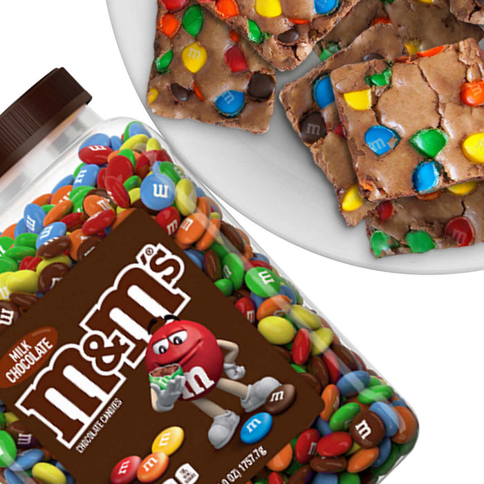 M&M's Milk Chocolate Candy, 62 oz Jar ) | Home Deliveries