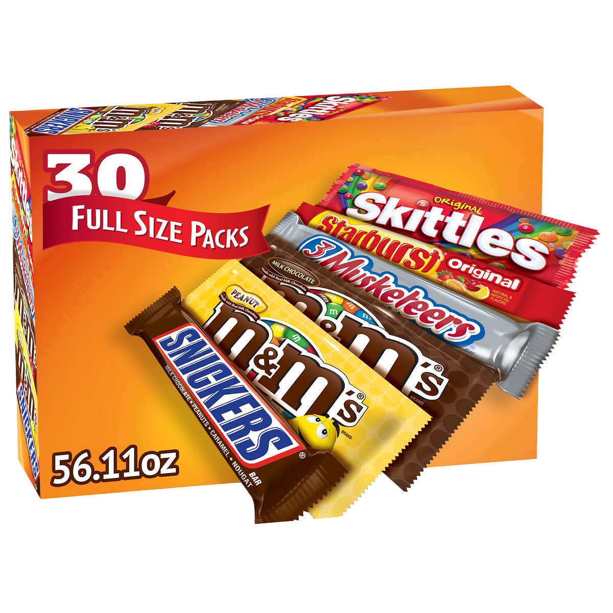 M&M'S Chocolate Candy Assorted Fun Size Bulk Variety Pack (115 ct., 4 lbs)  - Sam's Club