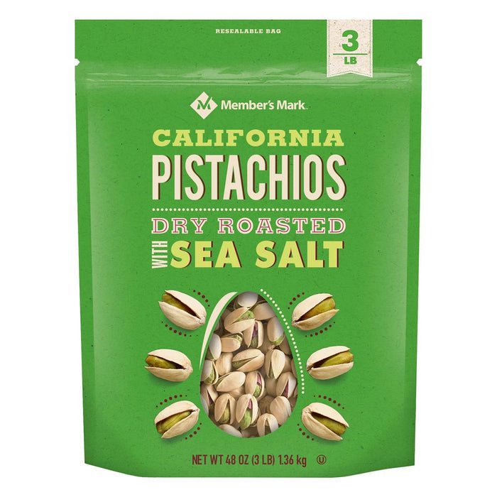 Member's Mark Roasted and Salted Pistachios (48 oz.)