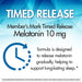 Member's Mark Timed Release Melatonin 10mg (250 ct.) ) | Home Deliveries