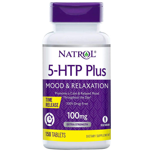 Natrol 5-HTP Plus Mood and Relaxation 100 mg., 150 Time Release Tablets