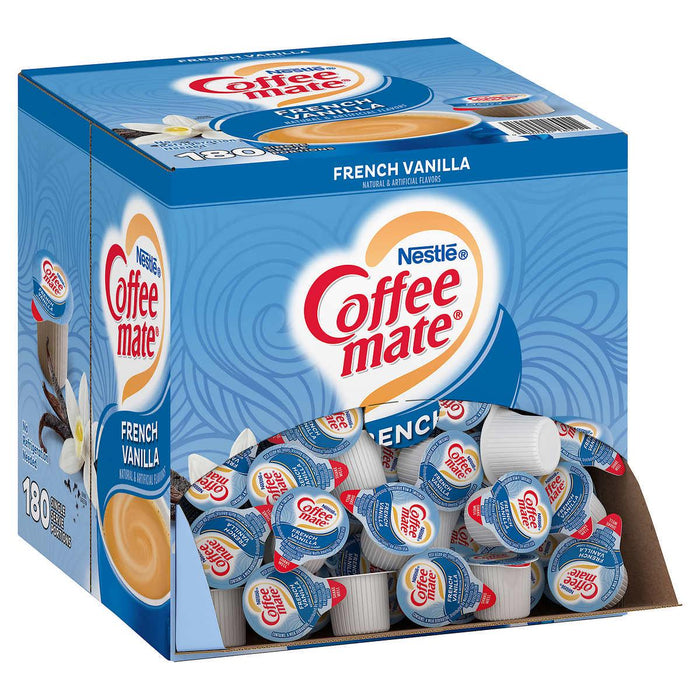Nestlé Coffee-Mate Liquid Creamer, French Vanilla, 180-count ) | Home Deliveries