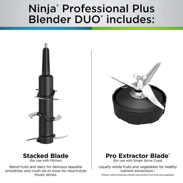 Ninja Professional Plus Blender DUO with Auto-iQ-DB751A