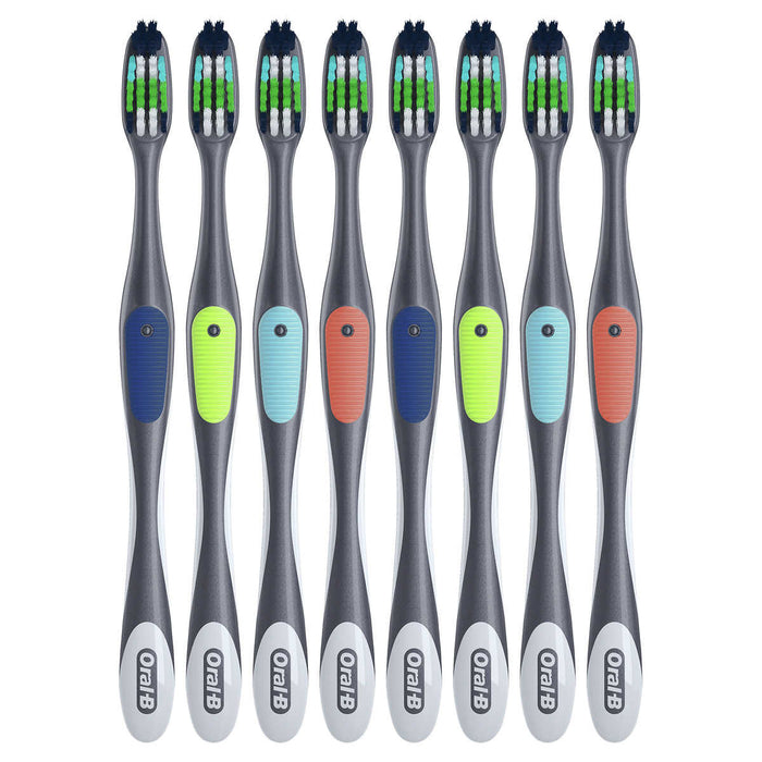 Oral-B CrossAction Advanced Toothbrush, 8-pack ) | Home Deliveries