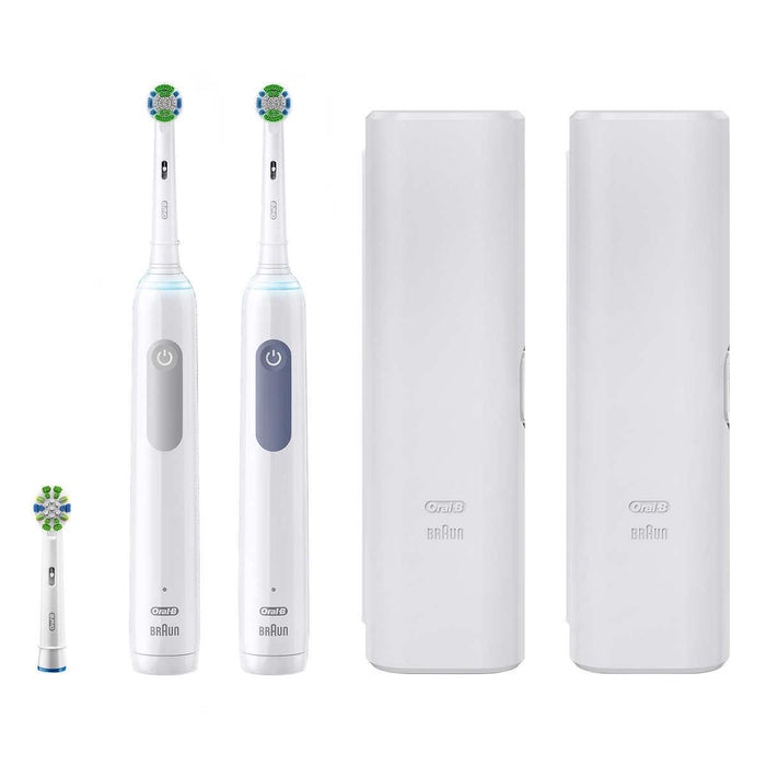 Oral-B Smart Clean 360 Rechargeable Toothbrushes, 2-Pack ) | Home Deliveries