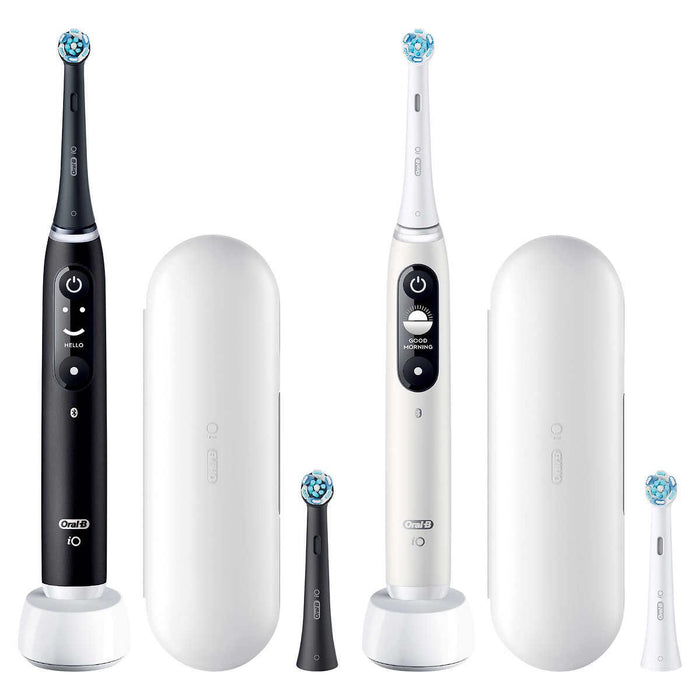 Oral-B iO Ultimate Clean Rechargeable Toothbrush 2-pack with Travel Cases ) | Home Deliveries