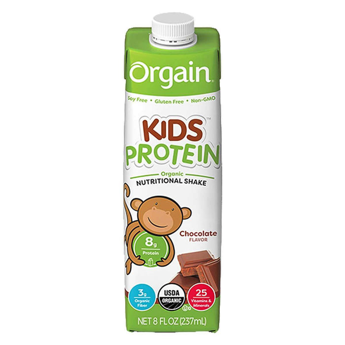 Orgain USDA Organic Kids Nutritional Protein Shake 8 fl oz, 24-count - Home Deliveries