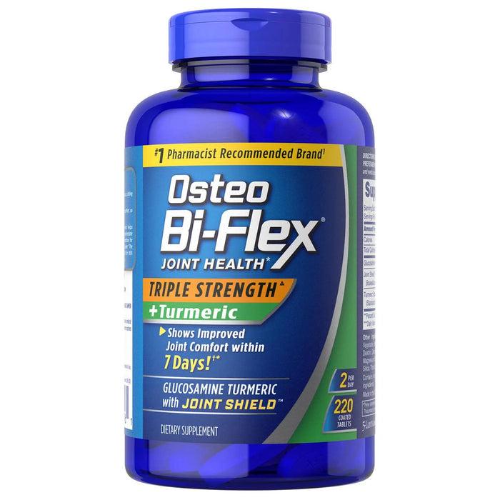 Osteo Bi-Flex Joint Health, Triple Strength + Turmeric (220 count)