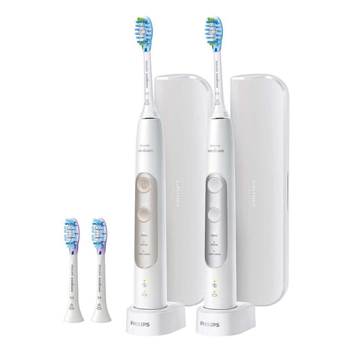 Philips Sonicare PerfectClean Rechargeable Toothbrush, 2-pack ) | Home Deliveries