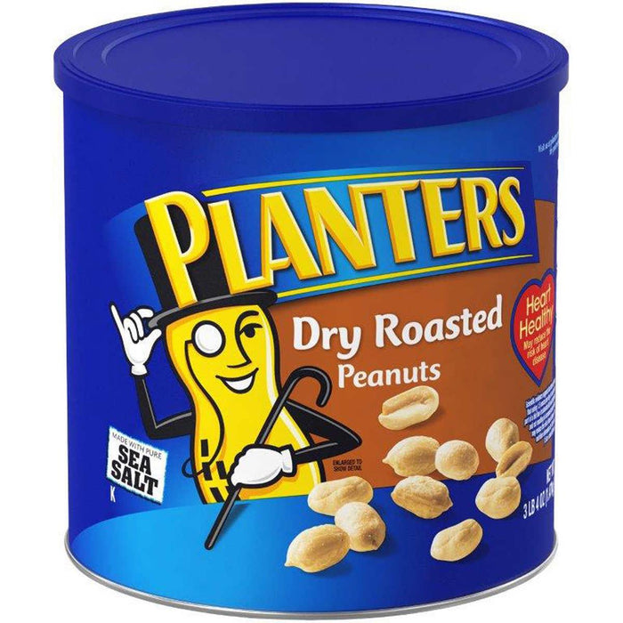 Planters Dry Roasted Peanuts, 52 oz ) | Home Deliveries