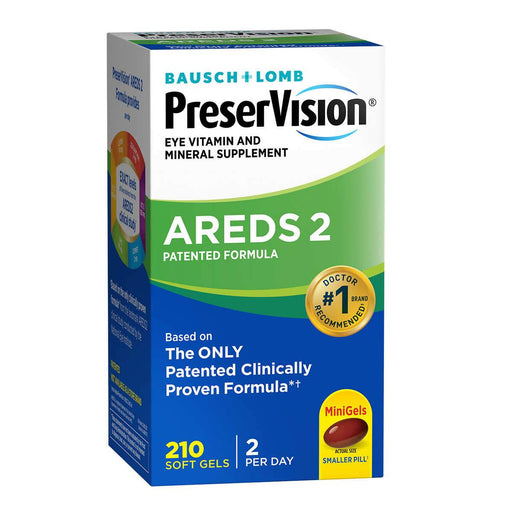 PreserVision AREDS 2 Formula, 210 Soft Gels