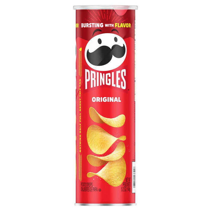 Pringles Potato Chips, Original, 5.26 oz, 14-count