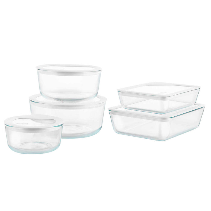 Pyrex 10-piece Ultimate Glass Food Storage Set ) | Home Deliveries