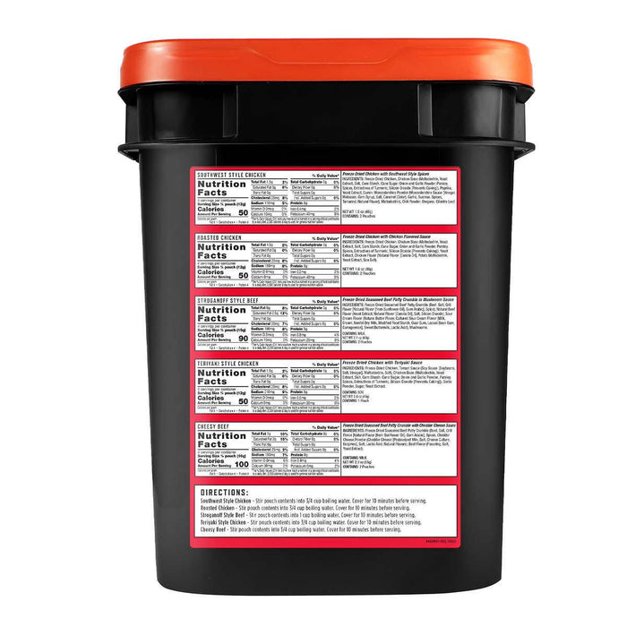 Readywise 110 Serving Emergency Protein Bucket ) | Home Deliveries