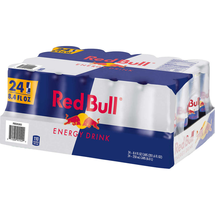 Red Bull Energy Drink, 8.4 fl oz, 24-count ) | Home Deliveries