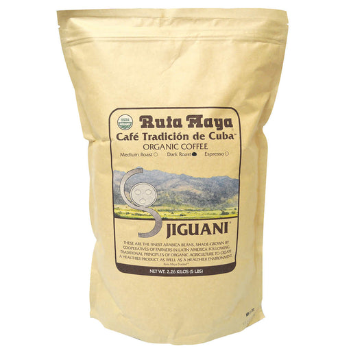 Ruta Maya Organic Jiguaní Whole Bean Coffee 5 lb ) | Home Deliveries