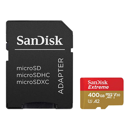 SanDisk Extreme 400GB microSD Card with Adapter ) | Home Deliveries