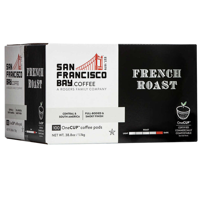 San Francisco Bay Coffee French Roast OneCup, 100-count ) | Home Deliveries