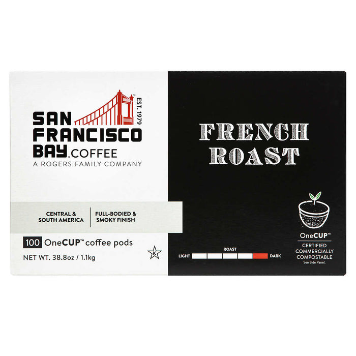 San Francisco Bay Coffee French Roast OneCup, 100-count ) | Home Deliveries