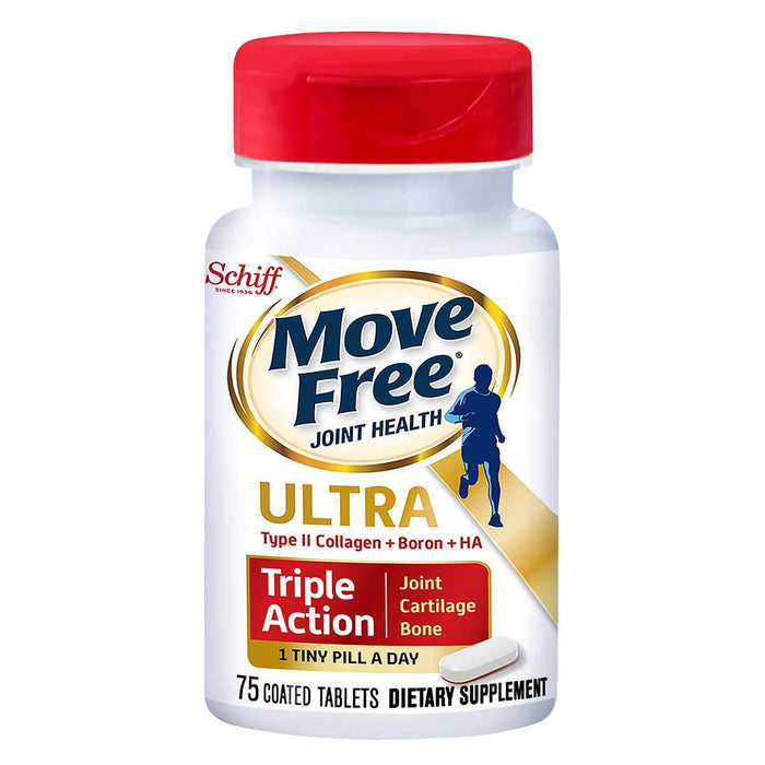 Schiff Move Free Ultra Triple Action Joint Supplement, 75 Tablets - Home Deliveries