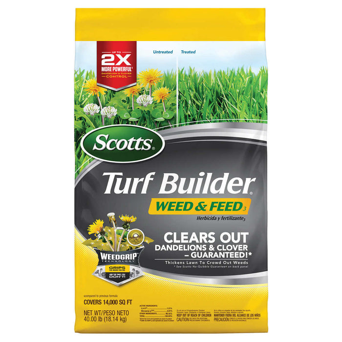 Scotts Turf Builder Weed and Feed 40 lb ) | Home Deliveries