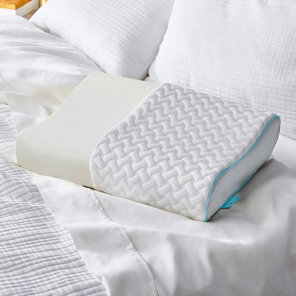 Lounge Doctor Cooling Gel Memory Foam Contour Pillow