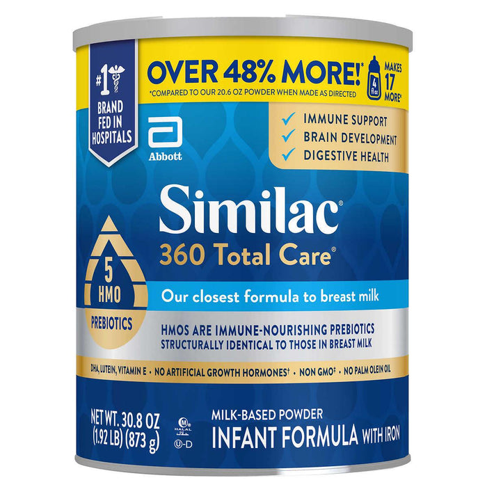 Similac 360 Total Care Infant Formula Powder, 30.8 oz