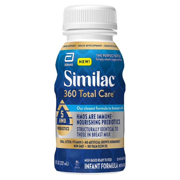 Similac 360 Total Care Ready-to-Feed Infant Formula 8 fl oz, 24-pack ) | Home Deliveries