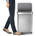 Simplehuman 55L Rectangular Step Can and 4.5L Round Step Can ) | Home Deliveries