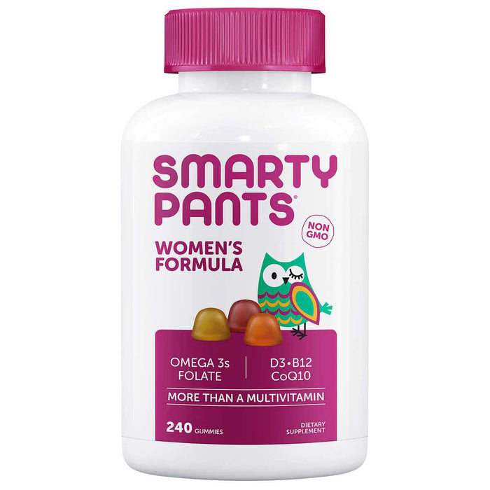 SmartyPants Women's Formula Multivitamin, 240 Adult Gummies - Home Deliveries