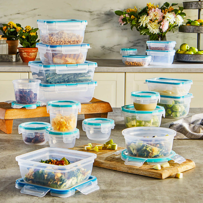 Snapware Total Solutions 20-Piece Plastic Food Storage Container Set