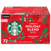 Starbucks Coffee Holiday Blend K-Cup Pod, 72-count ) | Home Deliveries