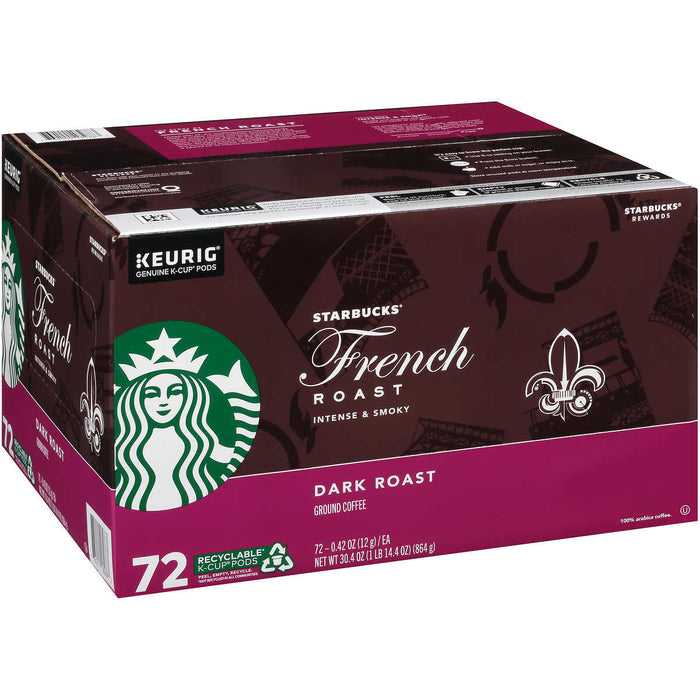 Starbucks Dark French Roast K-Cup, 72-count ) | Home Deliveries