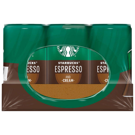 Starbucks Espresso, Espresso and Cream, 6.5 fl oz, 12-count ) | Home Deliveries