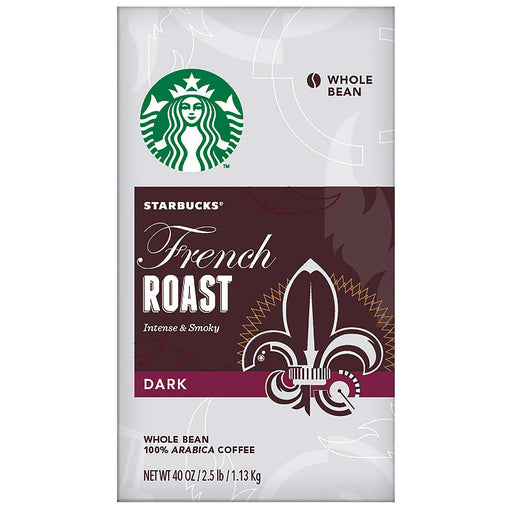 Starbucks French Roast, Whole Bean Coffee, 2.5 lbs ) | Home Deliveries