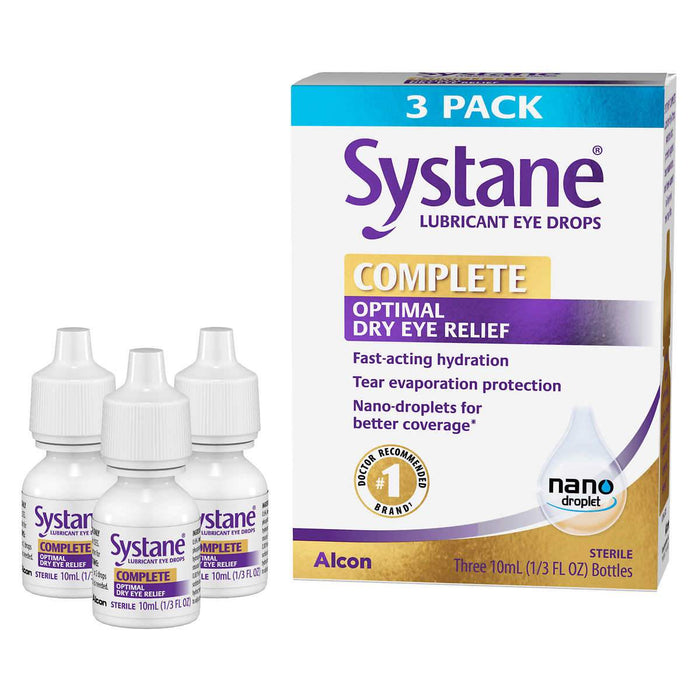 Systane COMPLETE Lubricant Eye Drops, 30 ml. - Home Deliveries