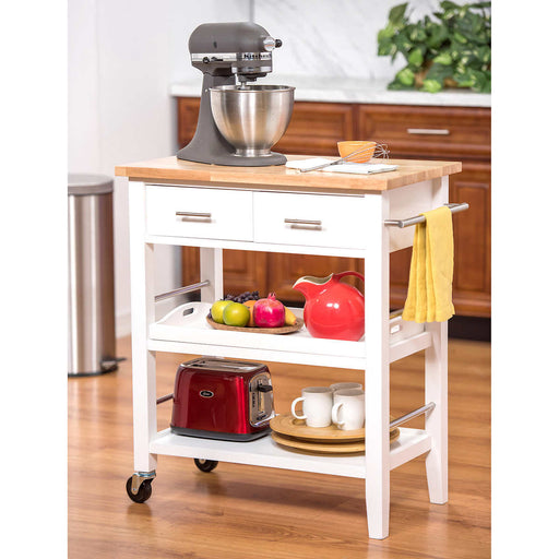 TRINITY 3-tier Kitchen Cart with Drawers ) | Home Deliveries