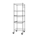 TRINITY EcoStorage 5-Tier NSF Certified Square Rack with Wheels ) | Home Deliveries