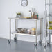 TRINITY Stainless Steel Prep Table ) | Home Deliveries