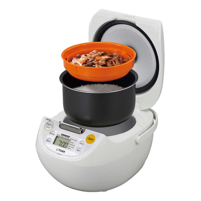 5 Core Digital Electric Rice Pot Multi Cooker & Food Steamer Warmer 5.3 qt Brown