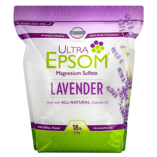Ultra Epsom Lavender Bath Salts, 18 Pound Bag ) | Home Deliveries