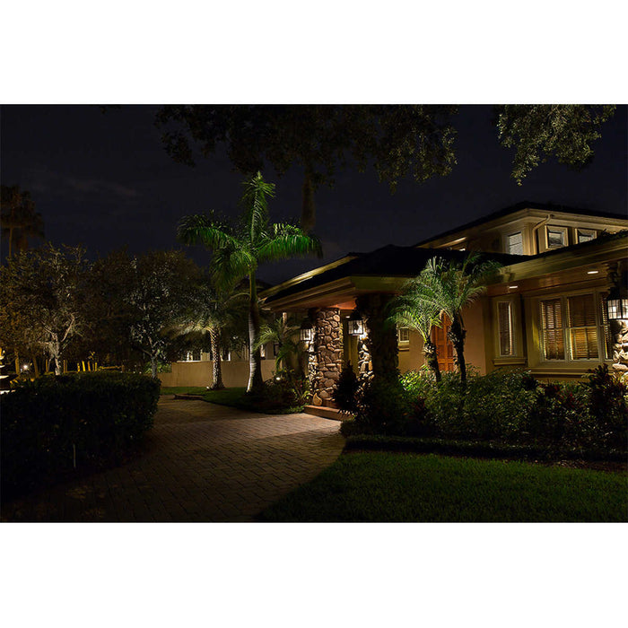 VOLT Landscape Lighting 6-spotlight Brass LED Starter Kit ) | Home Deliveries