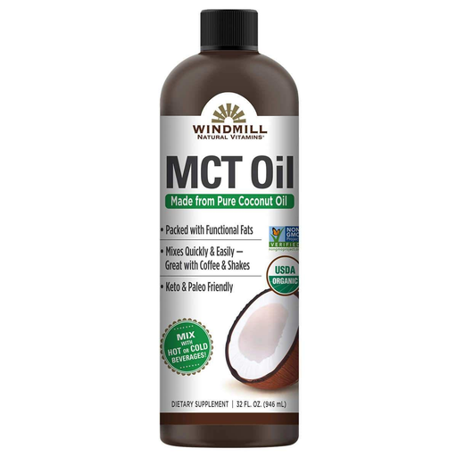 Windmill USDA Organic MCT Oil, 32 Ounces - Home Deliveries