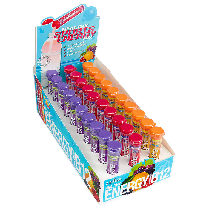 Zipfizz Healthy Energy Drink Mix, Variety Pack, 30 Tubes ) | Home Deliveries