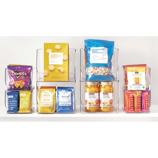 iDesign Stacking Open Front Pantry Bins, 8-piece Set ) | Home Deliveries