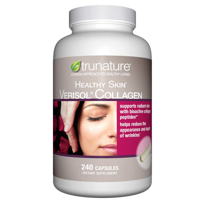 trunature Healthy Skin Verisol Collagen, 240 Capsules - Home Deliveries