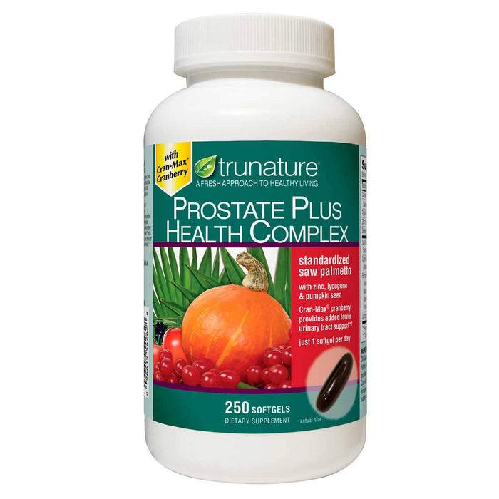 trunature Prostate Health Complex, 250 Softgels - Home Deliveries